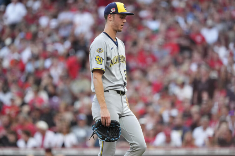 Misiorowski struggles in his return for Brewers